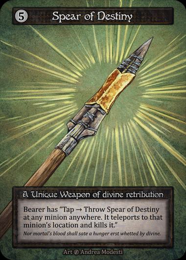 [Artifact] Spear of Destiny [beta-Unique]